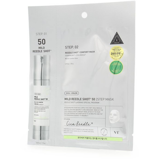 VT COSMETICS Mild Reedle Shot 50 2-Step Mask (8803463006020)-0